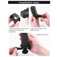 thumbnail image 4 of Camera Extension Adapter, Dual Cold Shoe Mount 1/4 Thread Connector Camera Extender Frame  for Pocket 3, 4 of 8