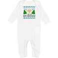 thumbnail image 2 of Inktastic Happy Chrismukkah Sweater Style with Menorah and Trees Baby Romper Coveralls, 2 of 4