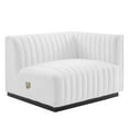 thumbnail image 6 of Modway Conjure Channel Tufted Upholstered Fabric 4-Piece Sofa, Multiple Colors, 6 of 6