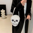 thumbnail image 2 of Fantasma Halloween Bolso Mano Hombro Tipo Bandolera Mujer Cuero PU, 2 of 9