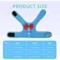 thumbnail image 3 of HeeHom Christmas Bunny Harness Leash Set - Soft Mesh Vest for Rabbits Kittens Ferrets Small Pets - Adjustable Escape-Proof Design, 3 of 6
