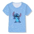 thumbnail image 1 of Camiseta de verano para niños con dibujos animados en 3d para niños, camiseta con estampado de punto de arcoíris para niños, camiseta para niñas, ropa para niños de dibujos animados 110 Gao Jinjia LED, 1 of 2