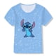 thumbnail image 1 of Camiseta de verano para niños con dibujos animados en 3d para niños, camiseta con estampado de punto de arcoíris para niños, camiseta para niñas, ropa para niños de dibujos animados 110 Gao Jinjia LED, 1 of 2