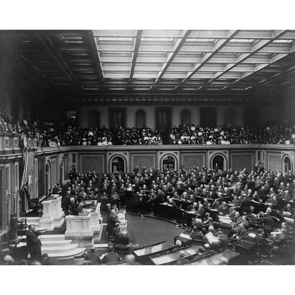 Print: The House Called To Order--Opening Of 59th Congress, 1906