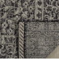 thumbnail image 6 of SAFAVIEH Courtyard Avi Medallion Indoor/Outdoor Area Rug, Light Grey/Black, 9' x 12', 6 of 10