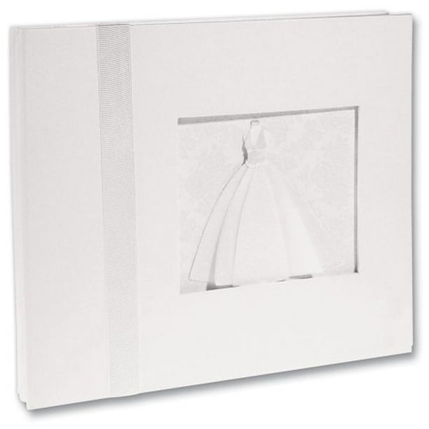 I Do Dressed in White 8x8 inch Wedding Photo Album Kit Archival
