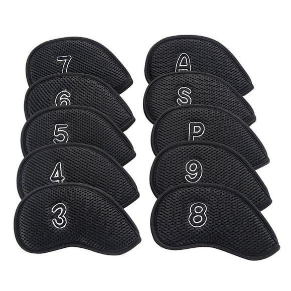 Juego de fundas de hierro para golf Sword & Shield Sports Meshy, 10 unidades/paquete