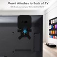 Wall/Under Desk/Back of TV Mount Compatible with All Apple TV