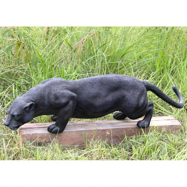 Design Toscano Grande Black Panther Statue 