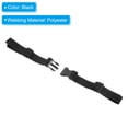 thumbnail image 3 of Uxcell Backpack Belt Strap, Polyester Adjustable Replacement Waist Strap with Quick Release Buckle, Black, 3 of 6