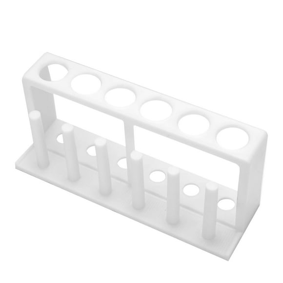 Testing Tubes Stand,6 Holes 6 Column Holes Test Tube Rack Test Tube Rack Achieve More