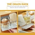 thumbnail image 5 of FRCOLOR  Convenient Sponge Holder Multi-function Organizer Drying Rack, 5 of 8