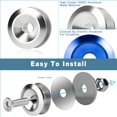 thumbnail image 3 of Rolling Gears Jdm Bumper Quick Release Front Rear Bumper Fasteners 4 Piece (Silver) 8 X O-Ring, 3 of 4