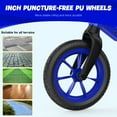 thumbnail image 3 of Balance Bike 2 Year Old, Age 2-5 Years Old, No Pedal, Lightweight Frame, Flat-Free Tires, 360 Unlimited Steering, Adjustable Seat & Handlebar, Steady Balancing, for Boys Girls Blue, 3 of 5