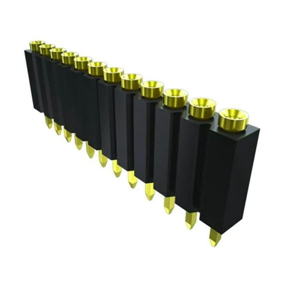 ESS-130-G-03 30 Position Elevated Socket Connector Elevated socket strips 0.1 Gold PCB
