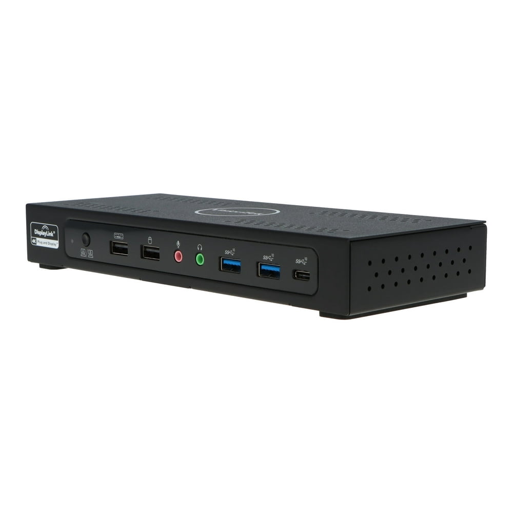 VisionTek VT4900 KVM USBC Docking Station Dual Host 100W Power