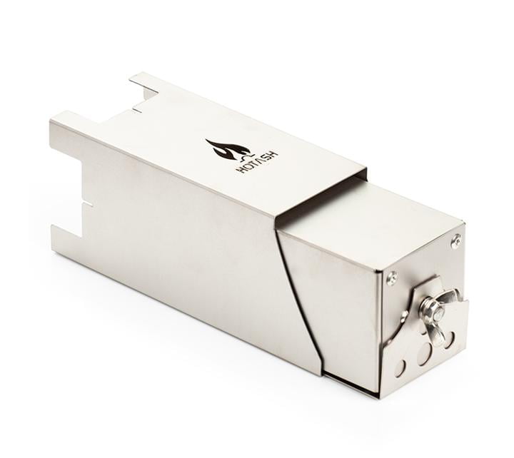 Hot Ash Mini Wood Burning Titanium and Aluminum, 1 Pound Rocket Stove
