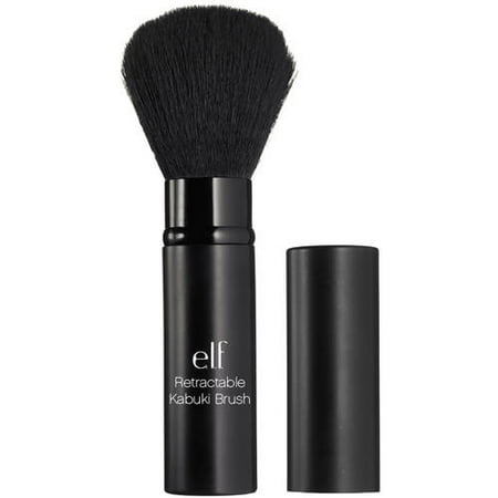 e.l.f. Retractable Kabuki Brush, 1.0 CT (Best Retractable Lip Brush)