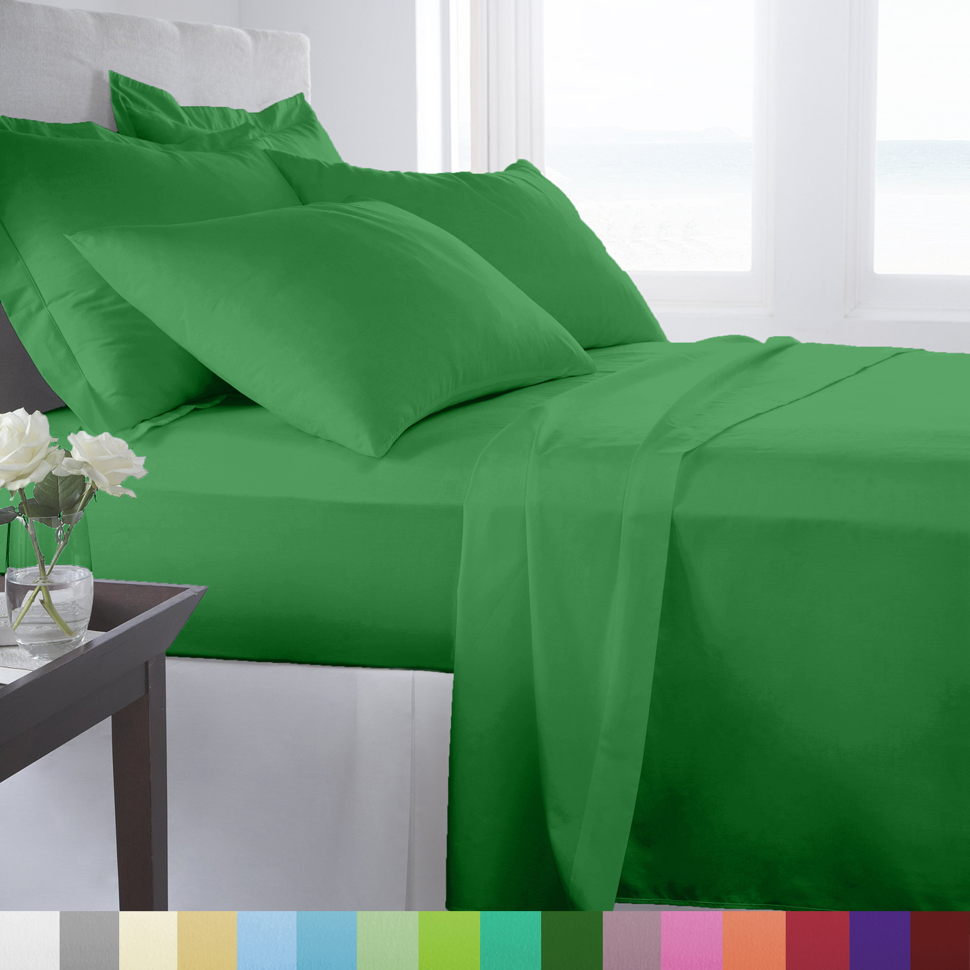 Woven Trends Hotel Luxury Bed Sheets Set 1800 Series Supreme