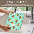 thumbnail image 4 of Placemat, Pioneer Flower Floral Print Pattern Place Mats Table Mat Set Of 2, PVC Washable Placemats for Party Kitchen Dining Decoration, 18x12 Inch, Fade Resistant, 4 of 6
