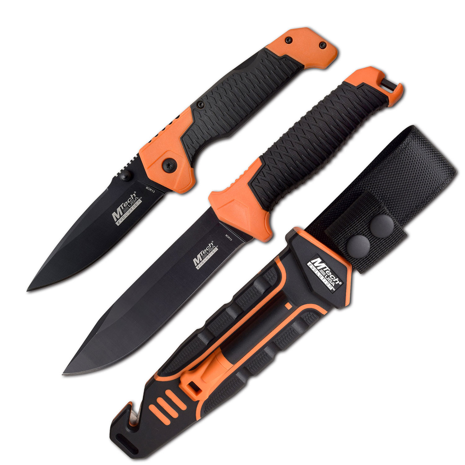 Mtech USA Evolution 2 Piece Knife Set