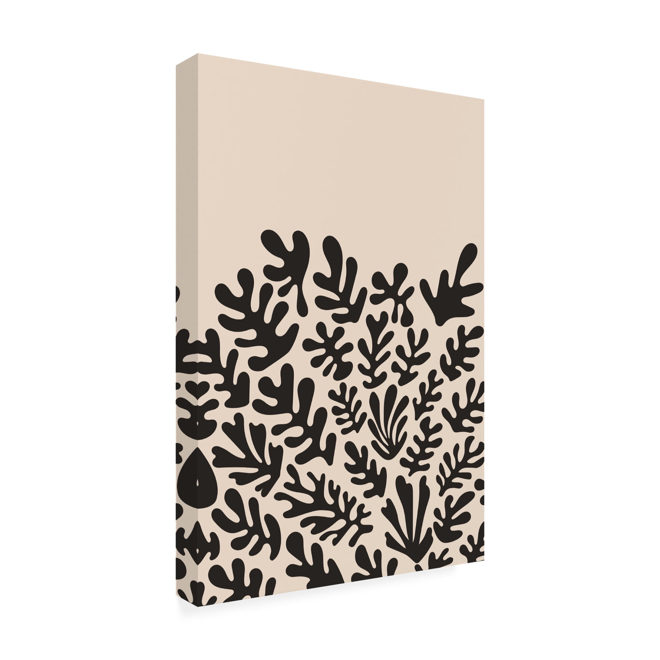 Trademark Fine Art jay stanley Henri Matisse Black Algae Collection 2 Canvas Wall Art