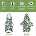 thumbnail image 6 of Sikiie Green Leopard Dog Hoodie,Dog Clothes,Dog Sweatshirt ,Dog Shirt, Dog Clothes for Puppy Kitten Small Dogs Cats-, 6 of 7