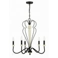 thumbnail image 4 of 52525-CWESP Craftmade Lighting Anna - Five Light Chandelier     -Traditional Installation, 4 of 14