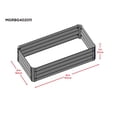thumbnail image 3 of Miracle-Gro 2 x 4 x 1 ft Green Raised Garden Bed, 3 of 13