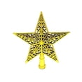 thumbnail image 1 of Estrella hueca tridimensional Fiudx para la parte superior del árbol de Navidad decoración navideña, 1 of 2