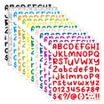 thumbnail image 2 of YAOMOBB Bright Colored Alphabet Stickers Vibrant Alphabet Sticker Sheets Creative DIY Labels for Scrapbooking and Water Bottles, 2 of 5