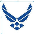 thumbnail image 3 of Air Force-Streaking Eagle Shield & Exclusive Sticker, 3 of 8