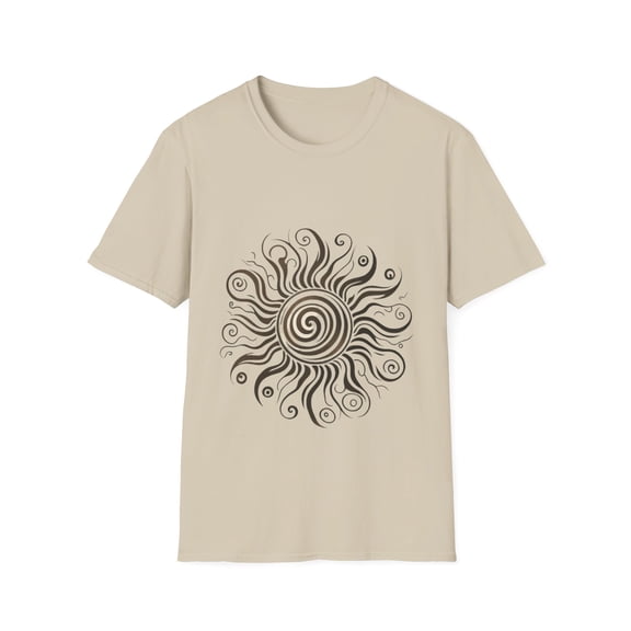 Summer Solstice Tshirt with Centered Litha Sun - Pick Your Favorite Shade