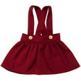 thumbnail image 6 of Kiapeise Newborn Kids Baby Girls Casual Cotton Overalls Jumper Dress Suspender Tutu Mini Skirt, 6 of 8