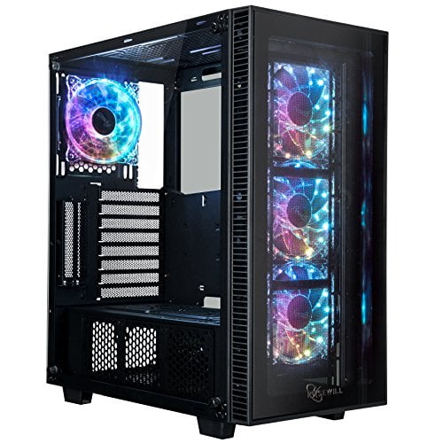 Rosewill ATX Mid Tower Gaming PC Computer Case, Tempered Glass ...