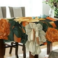 thumbnail image 5 of Yayeee Tablecloths 54" x 54" Rectangle Wrinkle Resistant Party Table Cover, Bright Floral, 5 of 8