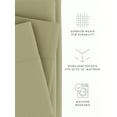 thumbnail image 6 of King, 4 Piece Embossed Hotel Style Bed Sheets in Sage by Comfort Canopy, 6 of 12