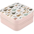 thumbnail image 2 of Coolnut Travel Small Jewelry Case Christmas Trees Jewelry Organizer Jewelry Box Birthday Gifts Women Mom Friends Female Sister Bridesmaid Girl Gifts Idea220 Women Gifts, 2 of 7