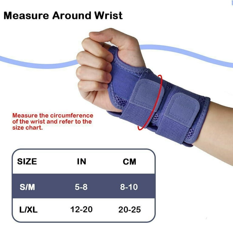 Wrist Brace For Carpal Tunnel , Night Wrist Support Brace, Hand Support For Arthritis, Tendonitis, Sprain, Injuries, Wrist Pain Carpal Tunnel Brace