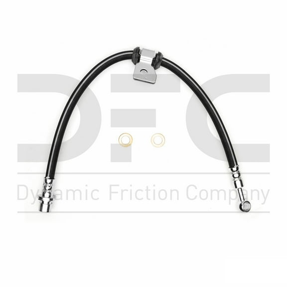 Rear Dynamic Friction Company Brake Line Hose 350-59130 For 1984-1987 Honda Prelude