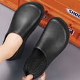 thumbnail image 4 of CHICVOMEY Unisex Work Clogs - Non-Slip Waterproof Clogs for Women Men Nurses Chefs with Arch Support - Lightweight Garden Beach Mules Comfortable Slip-On Shoes, 4 of 8