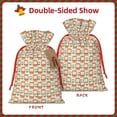 thumbnail image 2 of Honeii Train1 Print Small Burlap Bags,Christmas Drawstring Treat Bags Gift Bags Reusable Candy Goodie Wrapping Bags for Holiday Party Favors Supplies -Medium, 2 of 9
