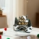 thumbnail image 5 of Adorno navideño acrílico de pie | Diseño multicolor de árbol de Navidad y carrusel | Decoración ligera de escritorio | Regalo navideño para la repisa de la oficina en casa, 5 of 6
