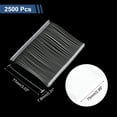 thumbnail image 2 of Uxcell Standard Tagging Fastener 77x7.9mm Price Tag 75mm 2500pcs Clear, 2 of 6