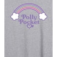 thumbnail image 3 of Polly Pocket - Polly Pocket Rainbow Logo - Women's Oversized Graphic T-Shirt, 3 of 5