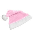 thumbnail image 2 of Christmas Hat, Santa Hat Holiday for Adults Unisex Velvet Comfort Extra Thicken Fur Xmas Hat for New Year Festive Party, 2 of 4