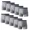Light Gray, variant on 10PK Mens Cotton Boxer Briefs Tagless Comfort Flex Underwear With Opening Fly