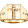 Keepsake Men's Personalized Salvation Ring