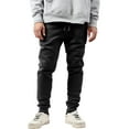 thumbnail image 2 of Ma Croix Mens Premium Fleece Joggers Slim Fit Casual Elastic Gym Sweatpants, 2 of 8