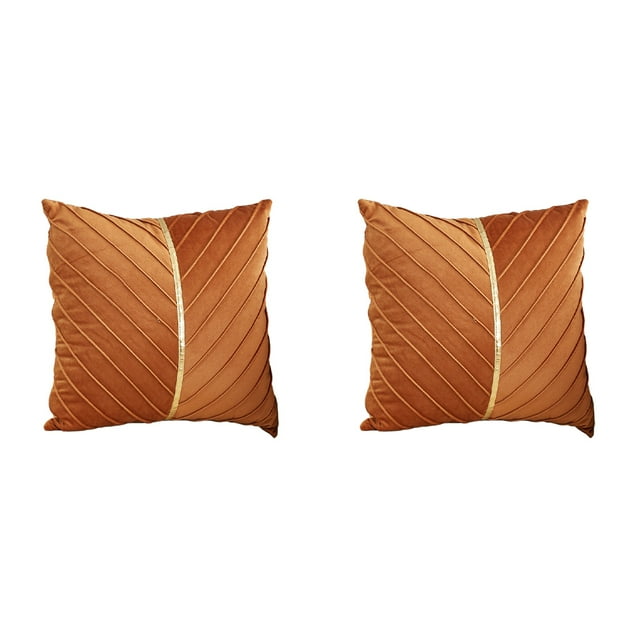 Youkk 2pieces Space Stylish And Practical Sofa Home Decor Healthy Printing And Dyeing chocolate 1Set